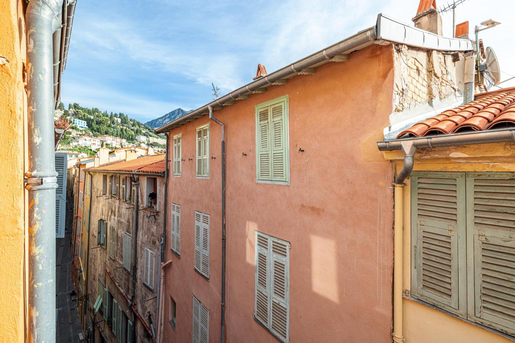 Le Bougainvillier Menton Vieille Ville Экстерьер фото